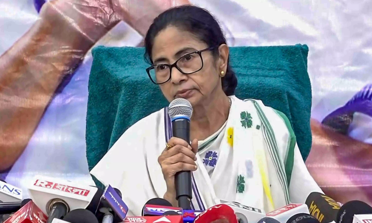 Former West Bengal Chief Minister Mamata Banerjee